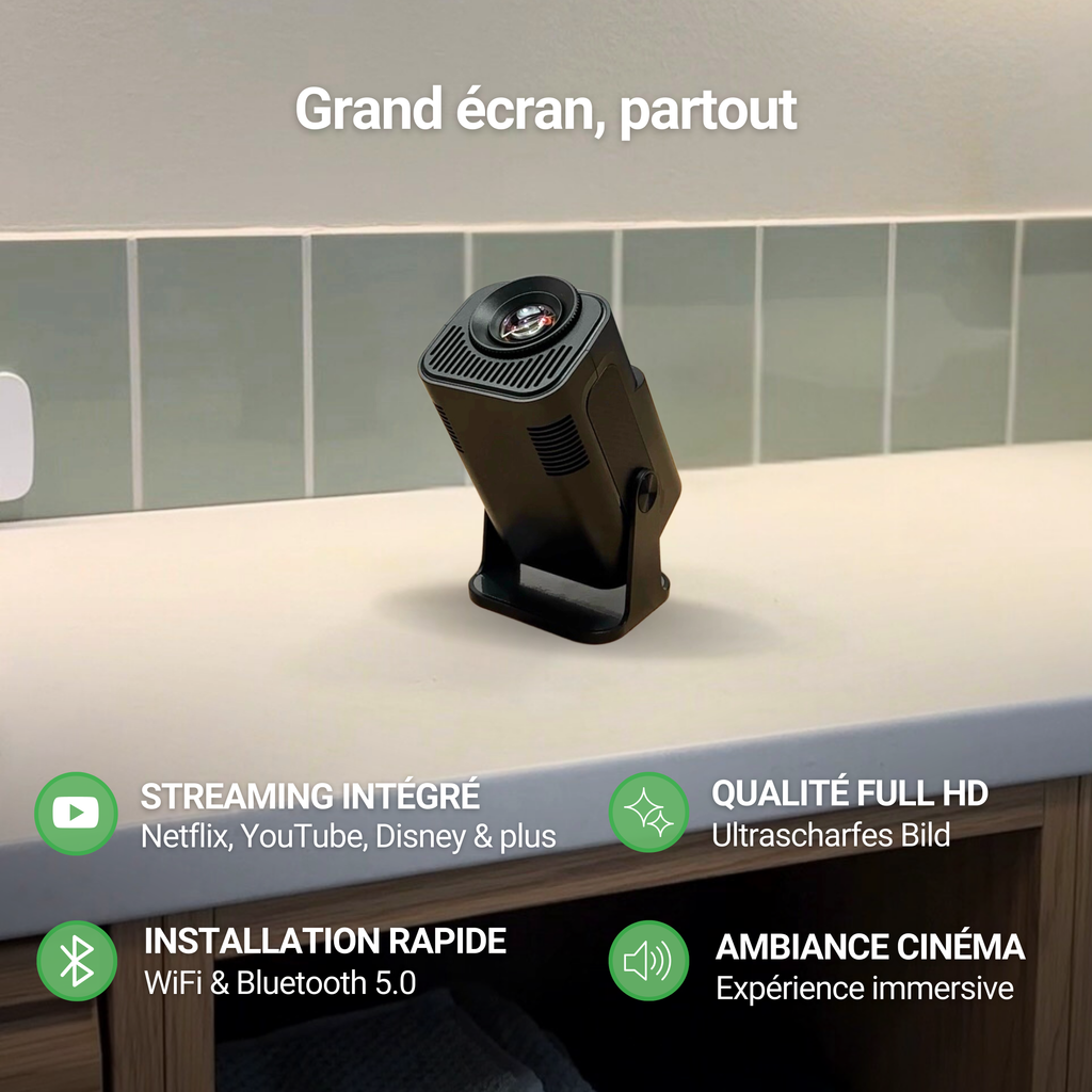 Projecteur portable FHD